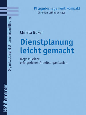 cover image of Dienstplanung leicht gemacht